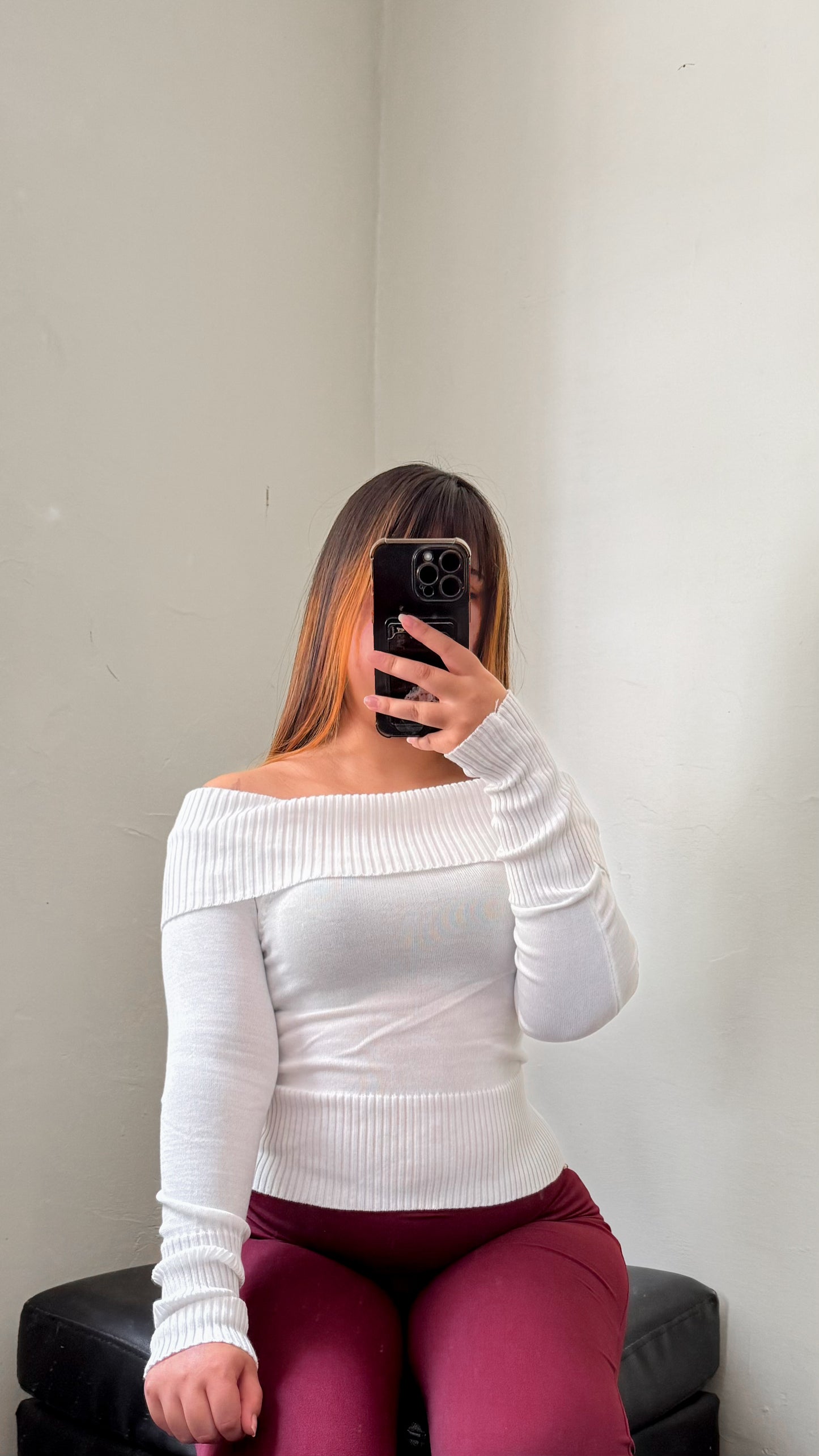 Sweater blanco