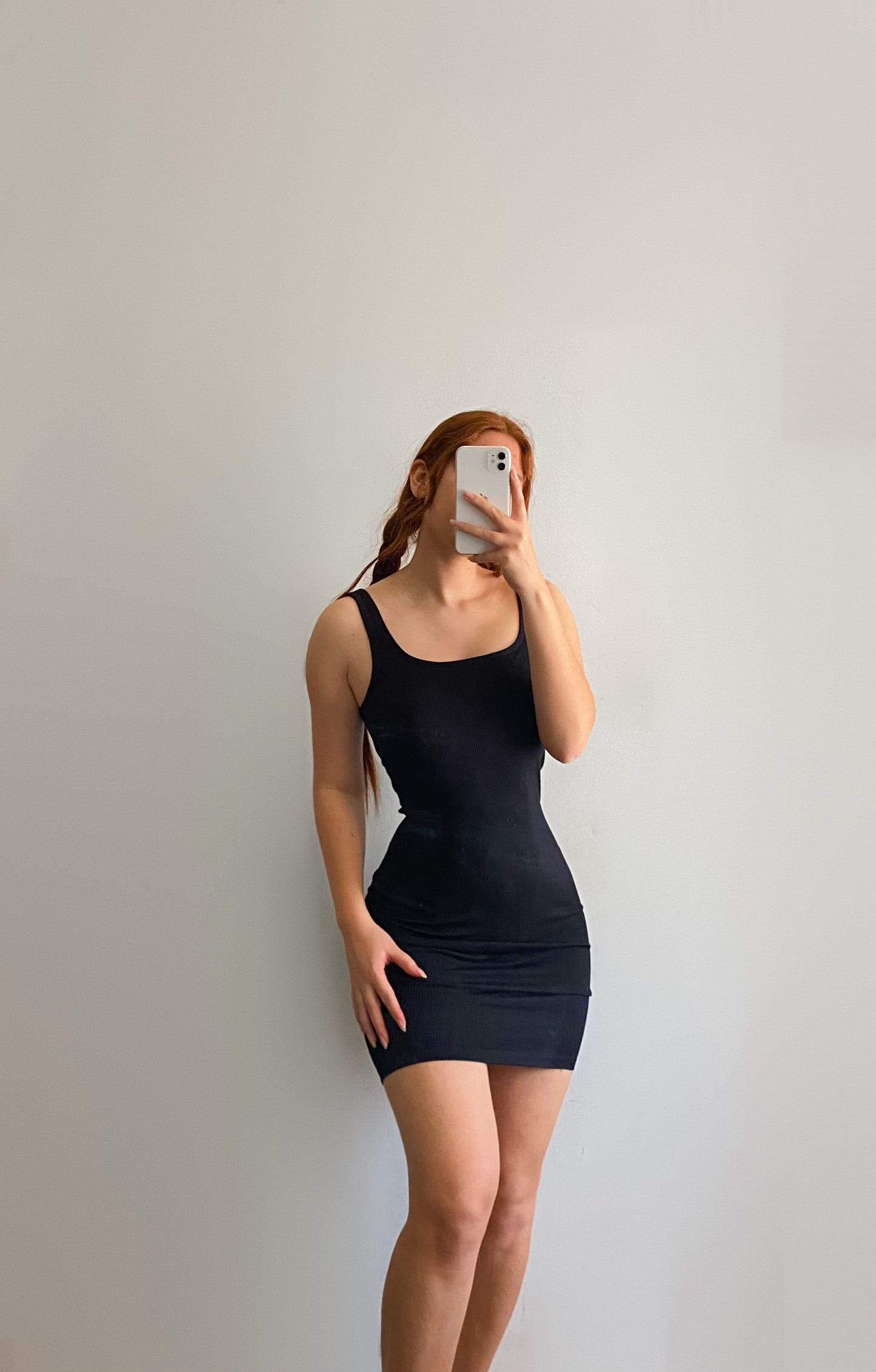 Vestido Rib tirantes