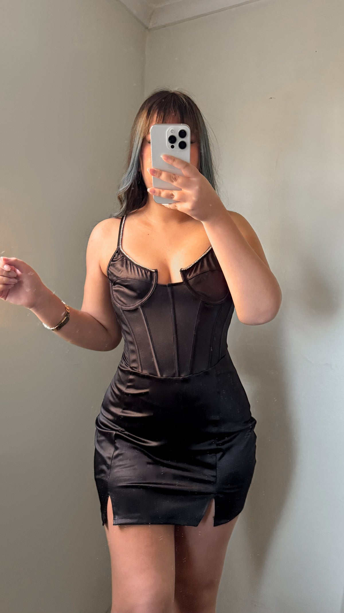 Vestido seda