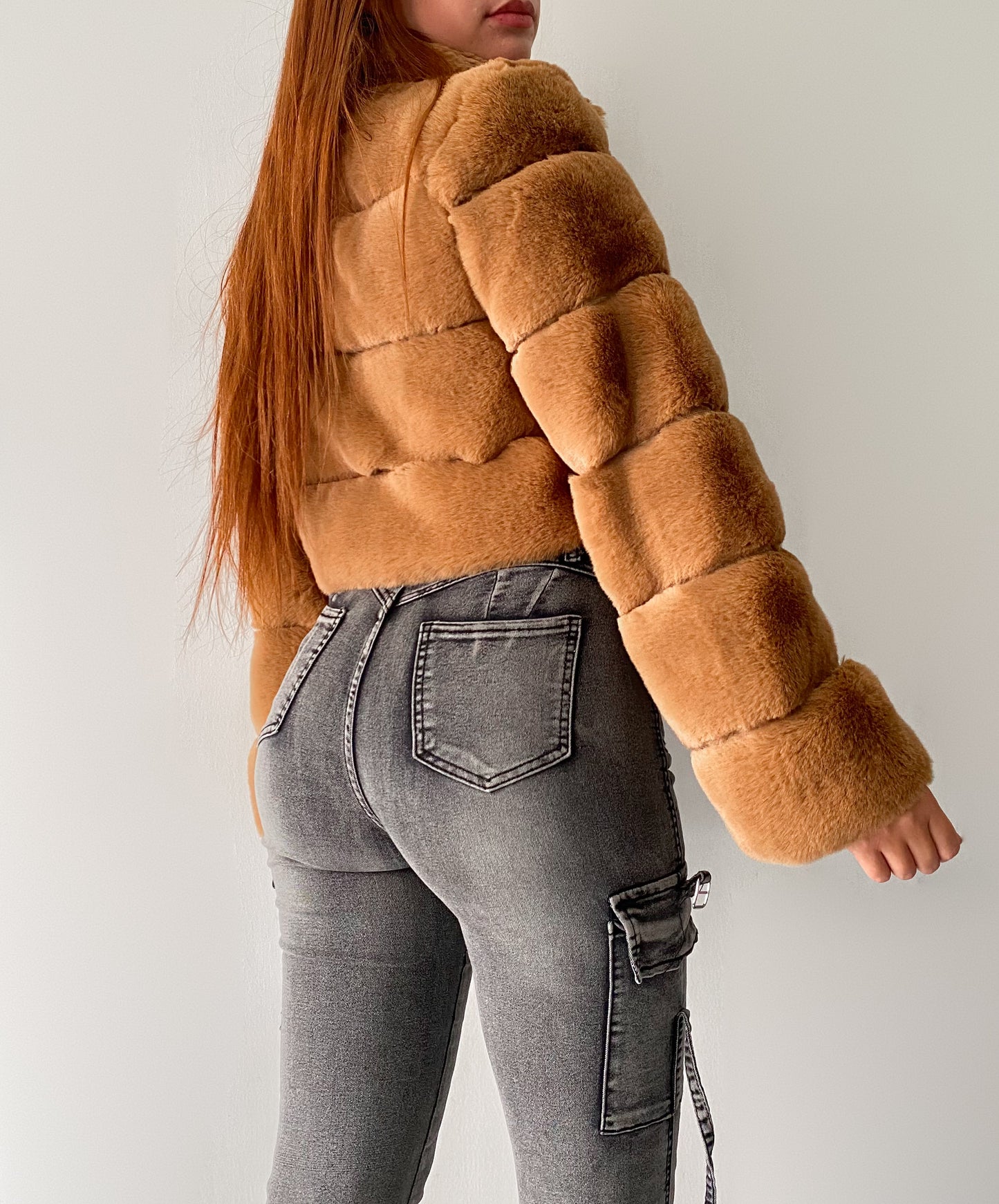 Abrigo Barbie Camel