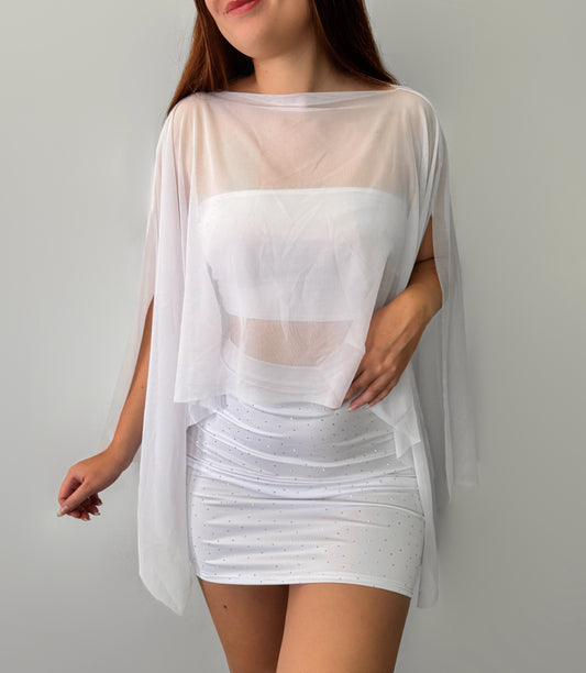 Conjunto brillo blanco