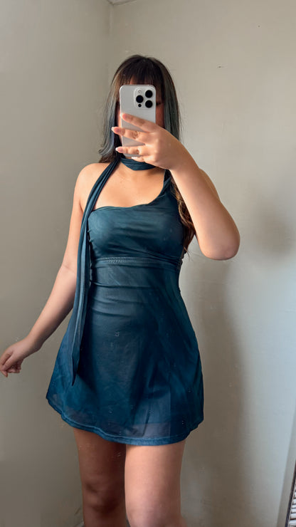 Vestido trasparencia