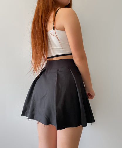 Falda short negra