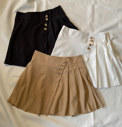 Falda short negra