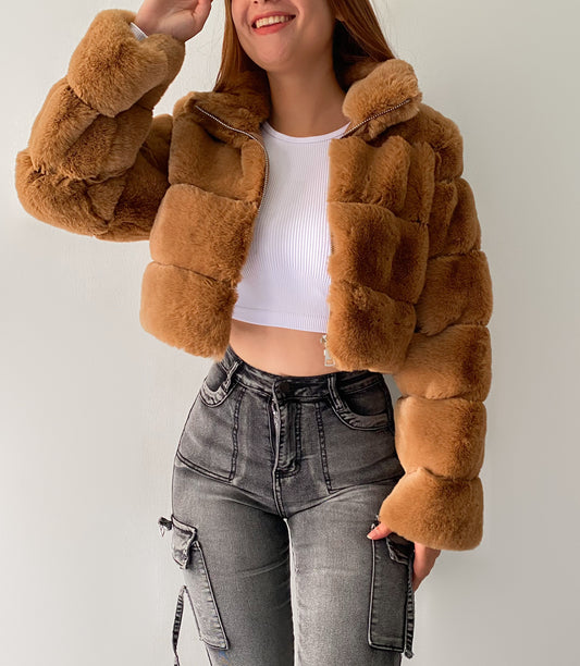 Abrigo Barbie Camel