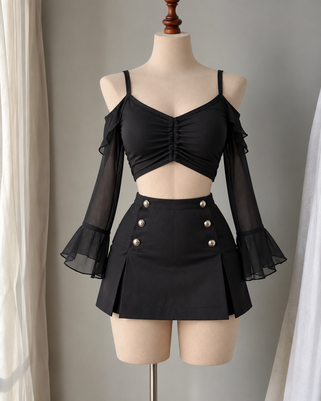 Falda short