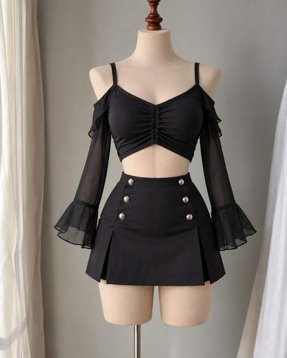 Falda short