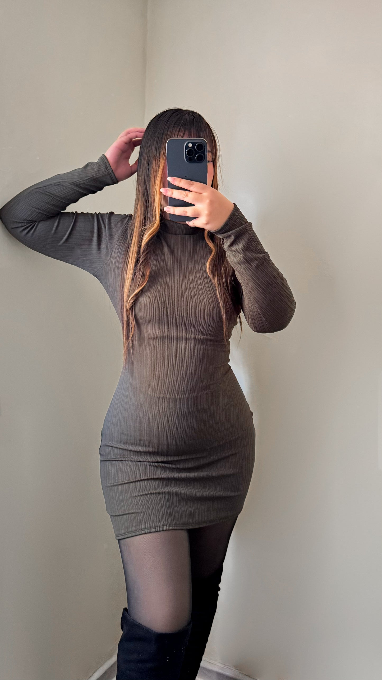 Vestido lanilla