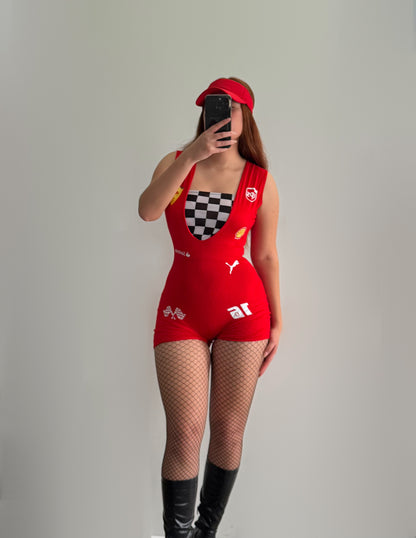 Disfraz F1 Ferrari rojo