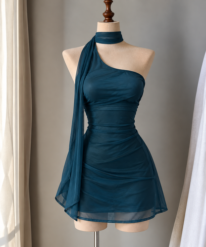 Vestido trasparencia
